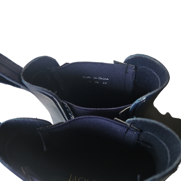 JACK ROGERS Women Rain 🌧 Boots Pull on Ankle Boot Waterproof Size 7 - Picture 15 of 15